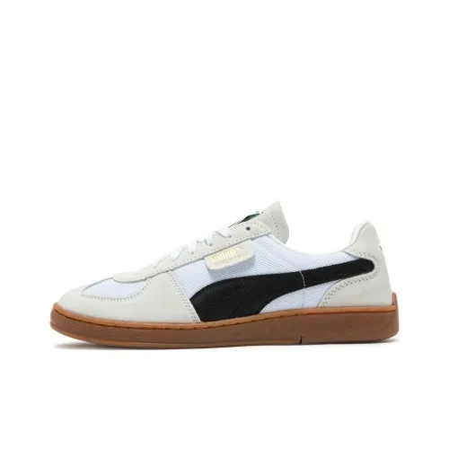 PUMA Superteam Low Топ Скейтборд Кроссовки Унисекс Черный Белый