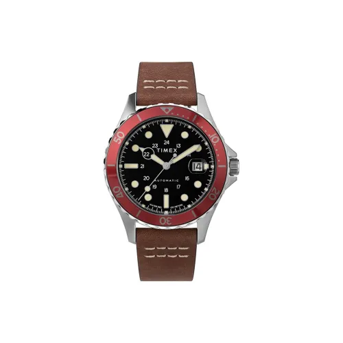 TIMEX Автоматический Механический Механизм Мужские Часы 41мм*41мм Черный