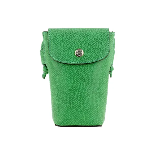 LONGCHAMP Épure Коровья кожа Одно плечо Через плечо Чехол для телефона Женские Зеленый