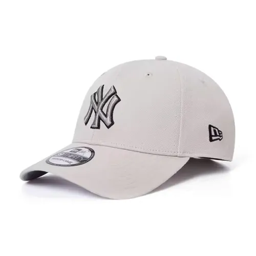 New Era Эластан Кепки Unisex Light Бежевый