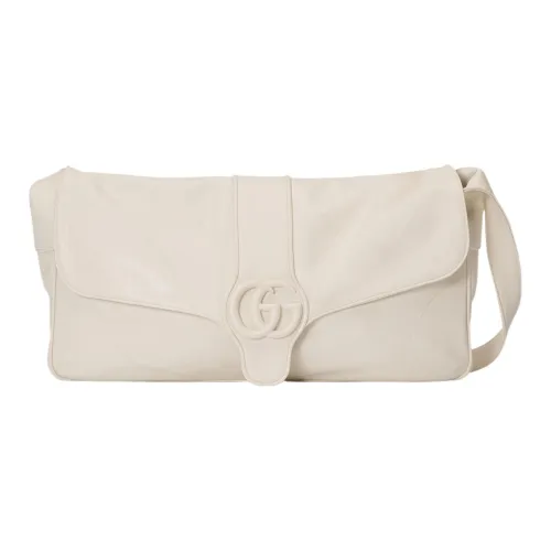 GUCCI Aphrodite Мягкая кожа Сумка через плечо Женская Белая