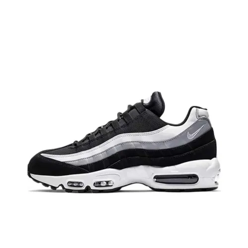 Nike Air Max 95 Low Беговые кроссовки Топ Унисекс Черные