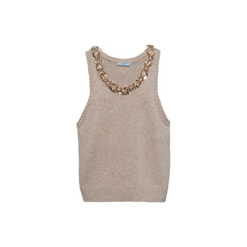 PRADA FW23 Трикотаж Женский Хаки