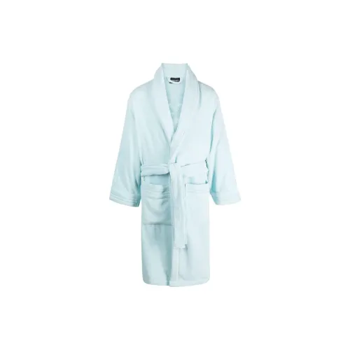 VERSACE Синий Мужской Банный халат