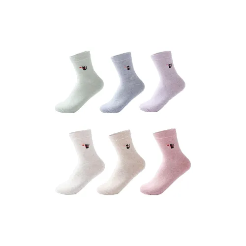 Lanza Носки Crew Женские упаковка из 6 пар