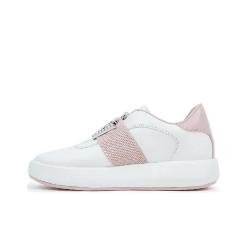 Stuart Weitzman SW Low Топ Кроссовки для скейтбординга Женские Розовые