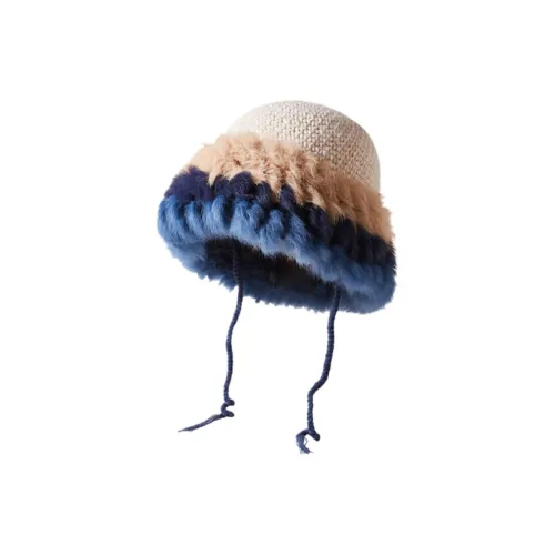 Classmate Yang Кроличий мех Смесь Шапка-бини Женская