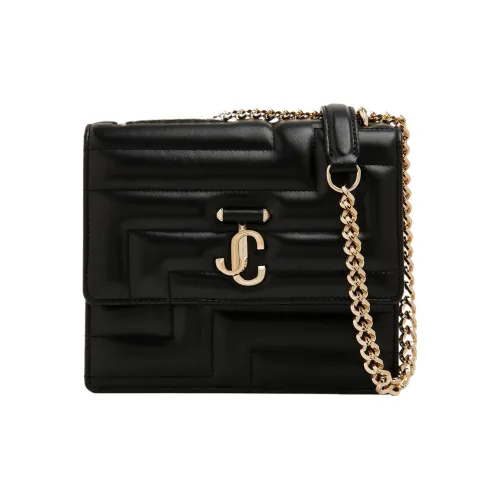 Jimmy Choo Avenue Напп-Кожа Сумка через плечо Сумка на плечо Женская Черная