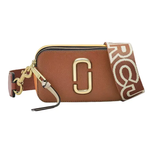 MARC JACOBS Snapshot Кожа Camera Сумка Портативная Сумка через плечо Сумка на плечо Женская Moroccan Орехи Масло