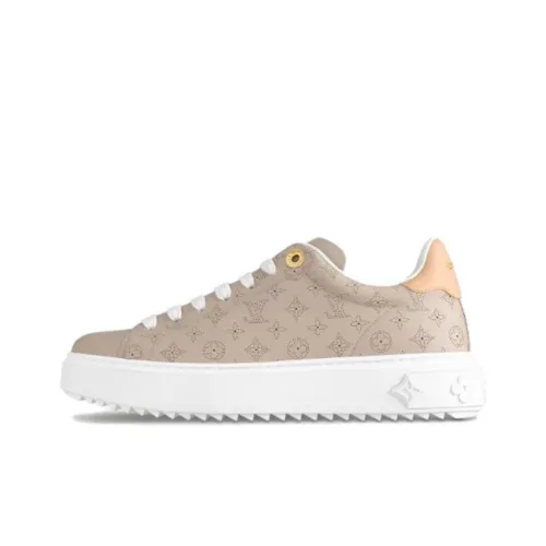 LOUIS VUITTON Time Out Low Топ Скейтборд Кроссовки Женские Серые