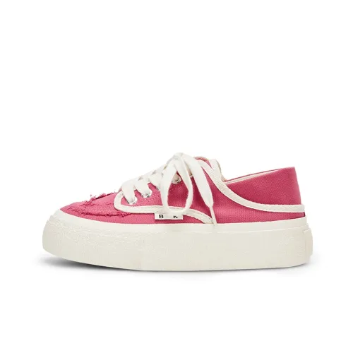 KARLIE KELLER Low-Top Canvas Shoes Pink Red Women's