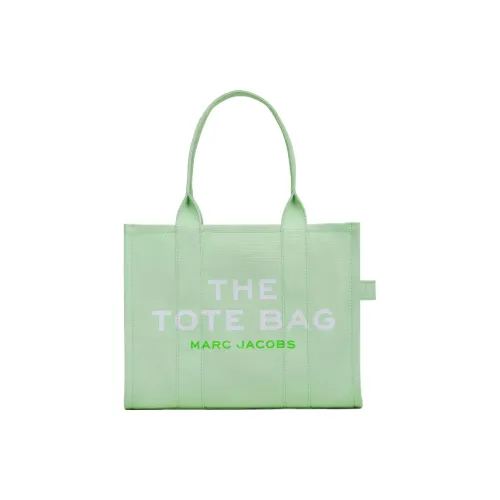 MARC JACOBS Хлопок Canvas Сумка Сумка-тоут Сумка для покупок Сумка через плечо Большая женская лиственная зеленая сумка