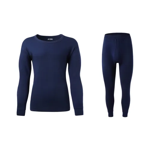 DearBoyFriend 2023 Осенняя Теплая Коллекция Guy Теплый Комплект Мужской Темно-синий