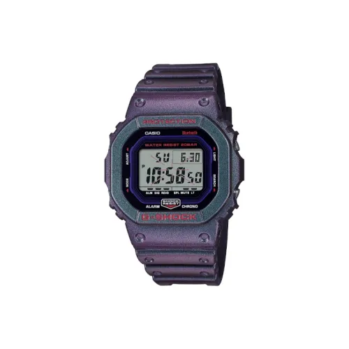 CASIO SQUAD Series SHOCK Кварцевый механизм Смольный ремешок Часы Мужские Циферблат Серый DW B5600AH 6JF