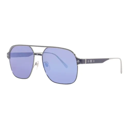 MCM Металл Aviator Солнцезащитные очки Женские Серебристые