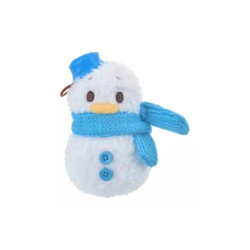 Disney Donald Duck Счастливый Снеговик Коллекция Куклы Плюшевый Брелок 11 см Высота