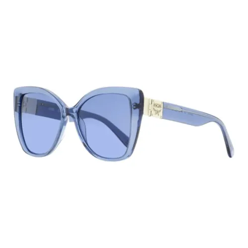 MCM Ацетат Нерегулярная форма Солнцезащитные очки Женские Синий