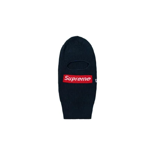 Supreme x New Era Акриловые Шапки и Кепки Женские Синие