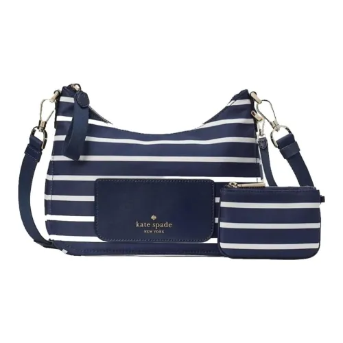 Kate Spade Нейлоновая сумка через плечо стандартная женская синий и белый
