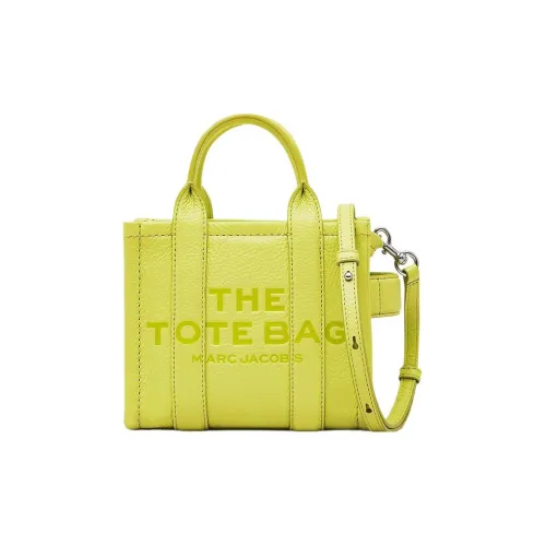 MARC JACOBS Full GRAIN LEATHER Тоут Сумка Сумка для покупок Сумка через плечо Сумка Мини Женская Лимонная