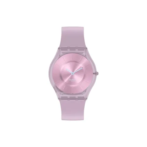 Swatch Quartz Movement Унисекс Часы 38mm*34mm*4,3mm Фиолетовые