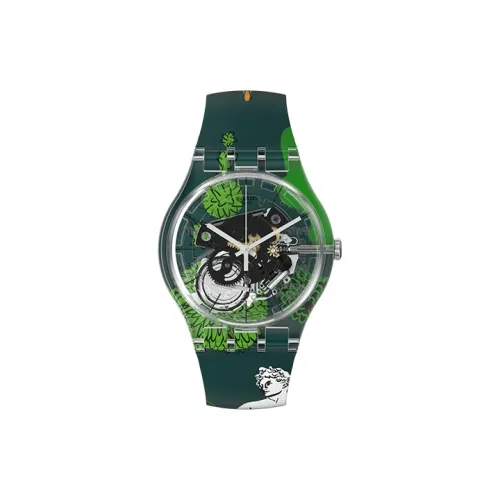 Swatch Quartz Механизм Унисекс Часы 41mm*9,85mm Скелет