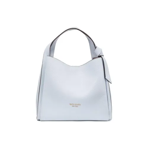 Kate Spade Knott Litchi Grain Leather Сумка через плечо Сумка через плечо Сумка через плечо Средний Женская Акварельный Синий