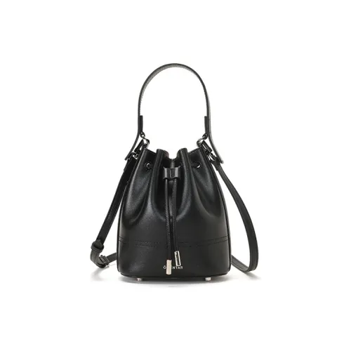 Omentar Коровья кожа с синтетической кожей Furong ведрообразная сумка одно плечо маленькая женская многоцветная