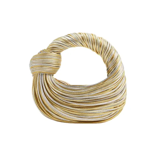 Bottega Veneta Jodie Sheepskin Mini Women's Gold