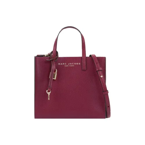 MARC JACOBS Кожа Тоут Сумка Сумка для покупок Сумка через плечо Сумка Мини Женская Гранатовый