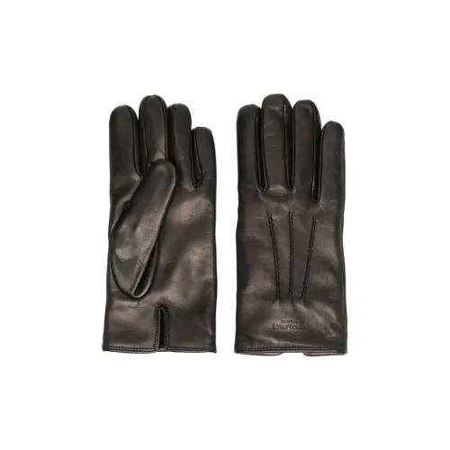 GIORGIO ARMANI Телячья кожа, кашемир, перчатки, мужской
