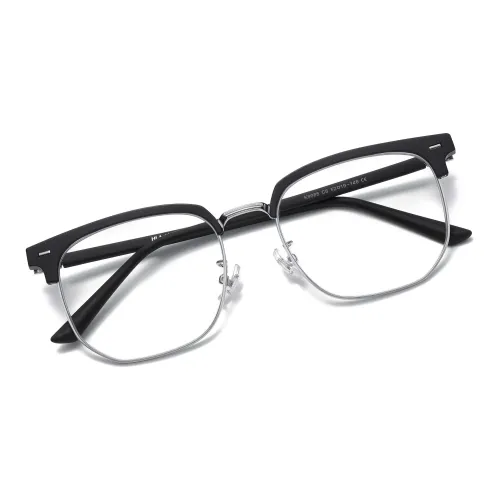 HLA TR Памятный пластик Квадратные Оправы для очков Унисекс Песочный Черный
