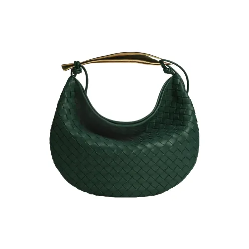 Bottega Veneta Sardine Овчина Сумка Средний Женские Изумруд