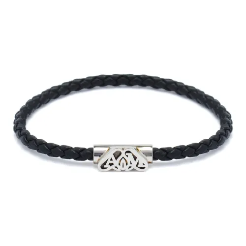 Alexander McQueen Brass Bracelets Мужской Черный