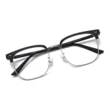 Песочный черный, один корпус, +0 степень, анти-синий свет