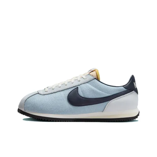Nike Cortez Slip-Resistant Low Top Беговые кроссовки Мужские Синие