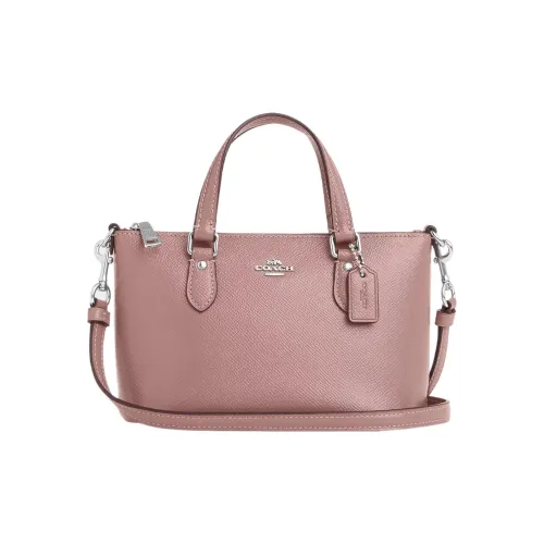 COACH Gallery Кожа Сумка Сумка через плечо Сумка через плечо Маленькая Женская Розовая