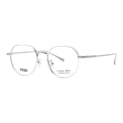 Prsr Пластиковая оправа металлические круглые оправы для очков унисекс