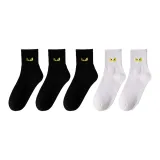 5 пар (Белый 2 шт + Черный 3 шт)