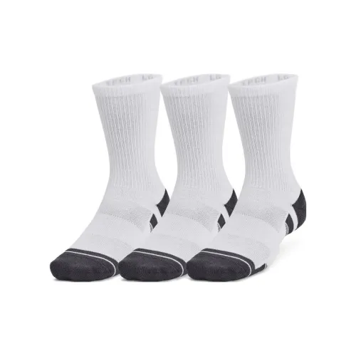 Under Armour 3 шт Белый Унисекс MID Носки до икры