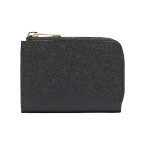 Valextra Millepunte Телячья кожа Key Pouch Женские Midnight Blue