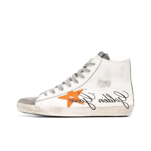 Кроссовки для скейтбординга Golden Goose High Top Белые Мужские