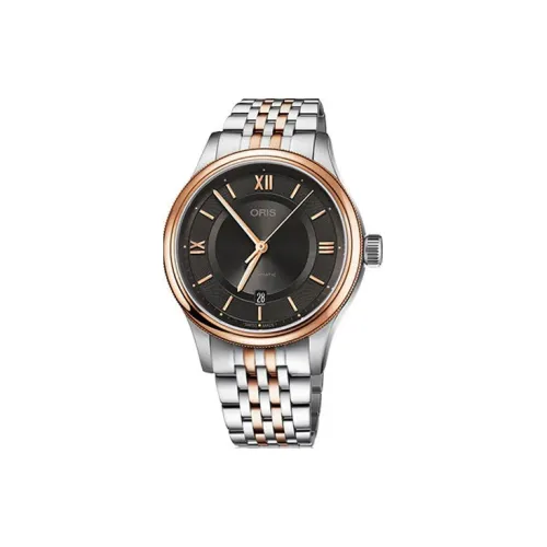 Oris Culture Collection Автоматический Механический Механизм Мужские Часы Часы 42 мм Серый Циферблат Корпус из Нержавеющей Стали