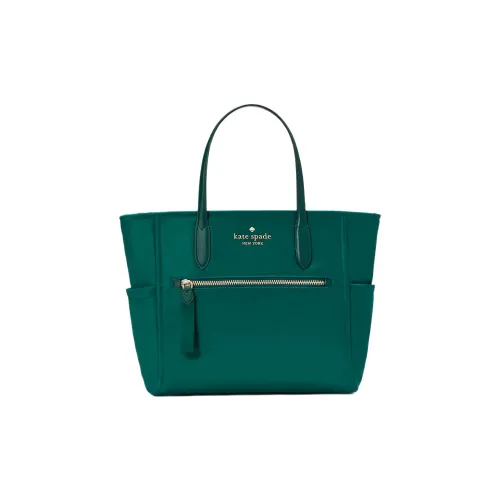 Kate Spade Chelsea Переработанный Нейлон Одно Плечо Ручная Сумка Сумка через плечо Средняя Унисекс Deep Jade
