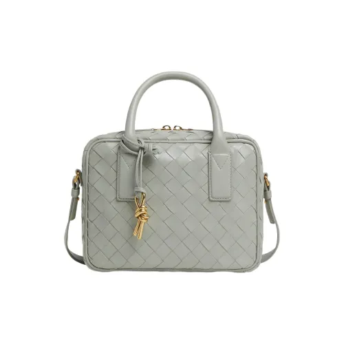 Bottega Veneta Овчина Сумка через плечо Маленькая Сумка Женская Агат Серый