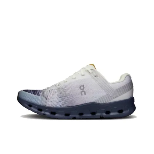 On Cloudgo Амортизация Износостойкие Низкие Кроссовки для Бега Мужские Серый Фиолетовый