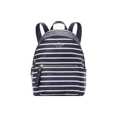 Kate Spade Нейлон Рюкзак Средний Унисекс Черные полосы