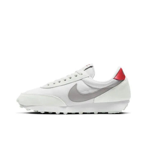 Nike Daybreak Устойчивый к истиранию Дышащие Низкие Беговые кроссовки Унисекс Белые