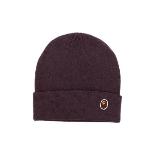 A BATHING APE Шапки-бини Унисекс Красный Фиолетовый