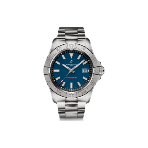 BREITLING Автоматический Механический Часы для мужчин, 42 мм, синий